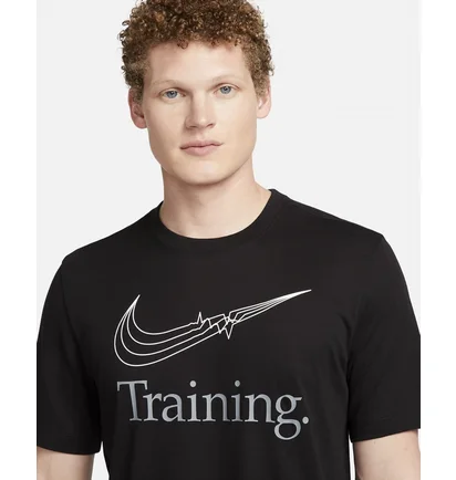 Футболка мужская Nike T-Shirt Dri-Fit Black FJ2477-010