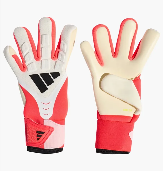 Перчатки вратарские детские Adidas Predator Pro Red/White KA7794