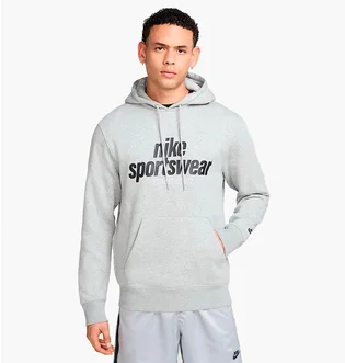 Худи мужское Nike Club Fleece Grey HJ2159-063