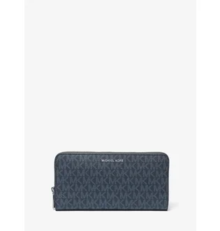 Кошелек мужской Michael Kors Cooper Logo Zip-Around Wallet Blue 36U9MCRE3B-ADMRL-PLBLUE-120908
