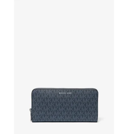 Кошелек мужской Michael Kors Cooper Logo Zip-Around Wallet Blue 36U9MCRE3B-ADMRL-PLBLUE-120908