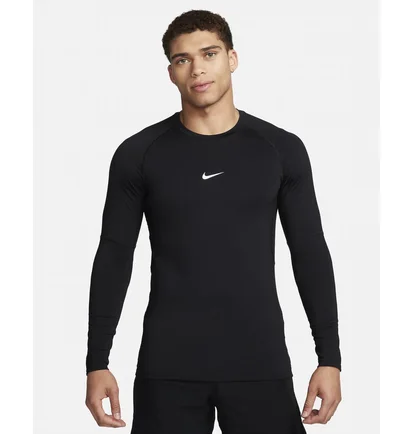 Лонгслив мужской Nike Pro Dri-Fit Slim Long-Sleeve Fitness Top Black FB7926-010