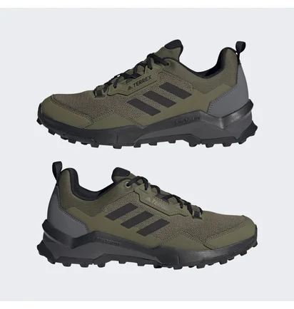 Кроссовки мужские Adidas Terrex Ax4 Primegreen Hiking Shoes Olive/Black Gy5077