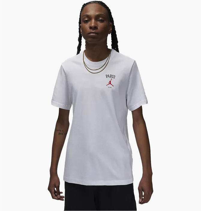 Футболка мужская Air Jordan T-Shirt Paris White HF1440-100