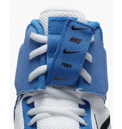 Кроссовки унисекс Nike Fury Wrestling Shoes Blue/White AO2416-401