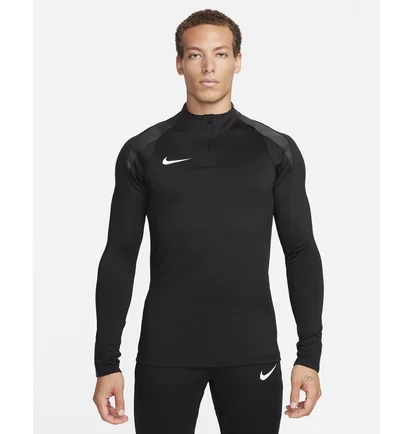 Лонгслів чоловічий Nike Strike Dri-Fit Soccer 1/2-Zip Drill Top Black FN2403-010