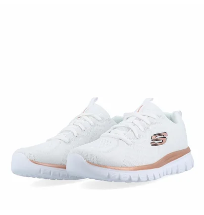 Кросівки жіночі Skechers Graceful White 12615-WTRG