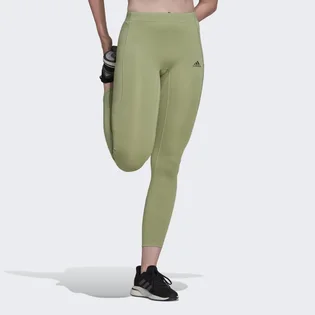 Лосини жіночі Adidas Fastimpact Running 7/8 Tights Green Hd7056