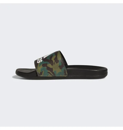 Тапочки унисекс Adidas Adilette Comfort Slides Camo/Green Gw9647