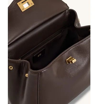 Сумка жіноча JW PEI Lucia Classic Top Handbag Brown BB2024BG108657JWP