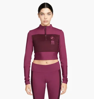 Кофта женская Nike W Nsw Top Ls Rib Su Violet Fd4236-653