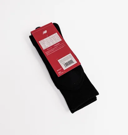 Носки унисекс New Balance Response Perf Crew Black (3 пары) LAS16463BK