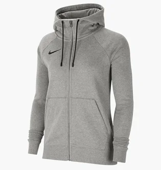 Толстовка жіноча Nike W Nk Flc Park20 Fz Hoodie Grey CW6955-063