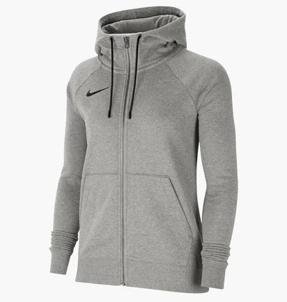 Толстовка жіноча Nike W Nk Flc Park20 Fz Hoodie Grey CW6955-063
