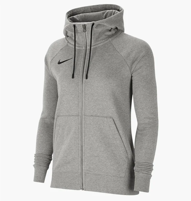Толстовка жіноча Nike W Nk Flc Park20 Fz Hoodie Grey CW6955-063