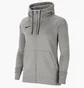 Толстовка жіноча Nike W Nk Flc Park20 Fz Hoodie Grey CW6955-063