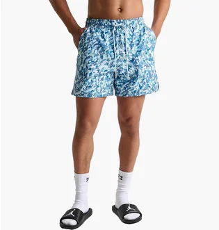 Шорты мужские Air Jordan Essentials Allover Print Poolside Shorts Light Blue FN4635-423