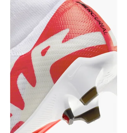 Бутсы унисекс Nike Mercurial Superfly 9 Pro White/Red DJ5598-600