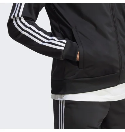 Спортивний костюм чоловічий Adidas Sportswear Basic 3-Stripes Tricot Track Suit Set Black Ic6747