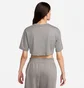 Футболка жіноча Nike Nsw Crop Tee Gls Grey FZ4635-029