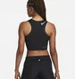 Топ женский Nike Dri-Fit Adv Aeroswift WomenS Running Crop Top Black DM8728-010