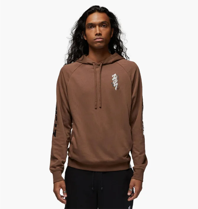 Худи мужское Air Jordan Dri-Fit Zion Brown DV5625-244