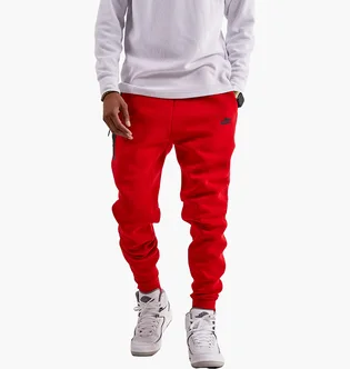 Штаны мужские Nike Tech Fleece Joggers Red FZ4710-657