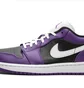 Кросівки чоловічі Air Jordan 1 Low Violet/Black 553558-501