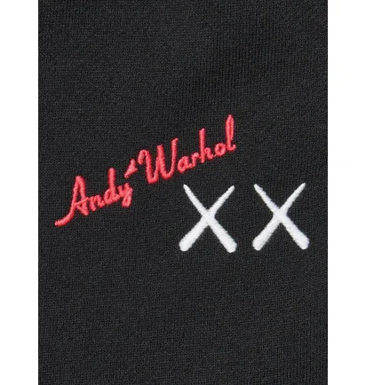 Штаны унисекс Uniqlo Kaws Warhol 476120 Joggers Sweatpants Black E476120-000