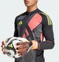 Перчатки вратарские унисекс Adidas Predator Mtc Fs Black/Orange IQ4037