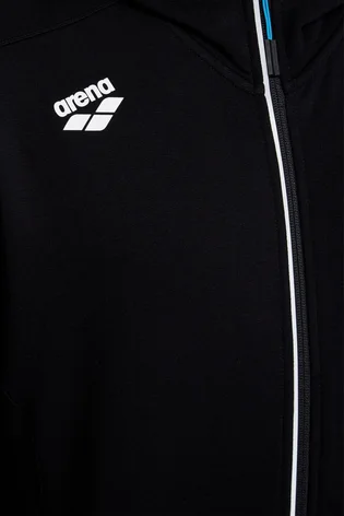Куртка унисекс Arena Team Hooded Jacket Panel Black 004906-500