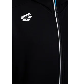 Куртка унисекс Arena Team Hooded Jacket Panel Black 004906-500
