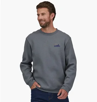 Свитшот мужской Patagonia 73 Skyline Uprisal Crew Sweatshirt Grey Plgy39656