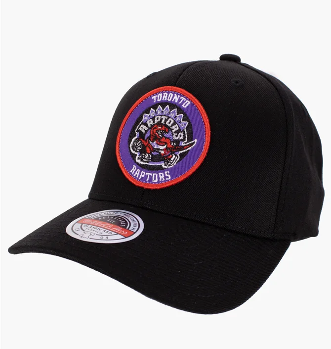 Кепка унисекс Mitchell & Ness Nba Toronto Raptors Alleyoop Line Solid Flex Snapback Cap Black 6HSSFH21HW007-TRABLCK-OS