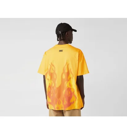 Футболка мужская Nike Flame Swoosh Orange HJ0766-739