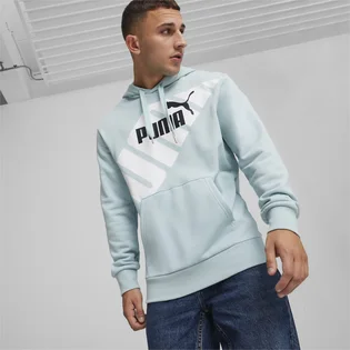 Худі чоловіче Puma Power Graphic Hoodie Light Blue 678963-22