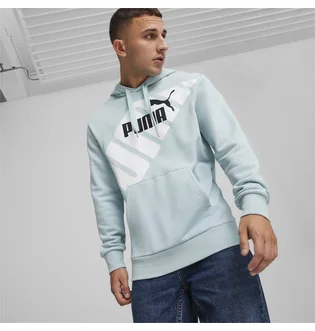 Худі чоловіче Puma Power Graphic Hoodie Light Blue 678963-22
