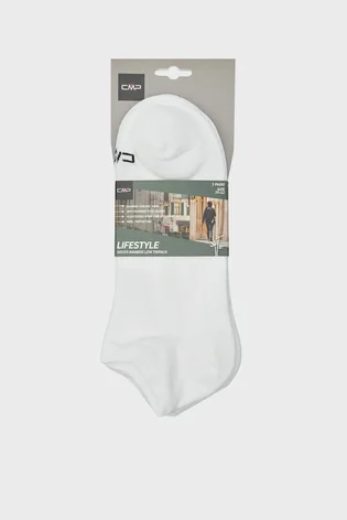 Шкарпетки чоловічі CMP Bamboo Invisibile Sock Tripack White (3 пари) 3I81347-A001