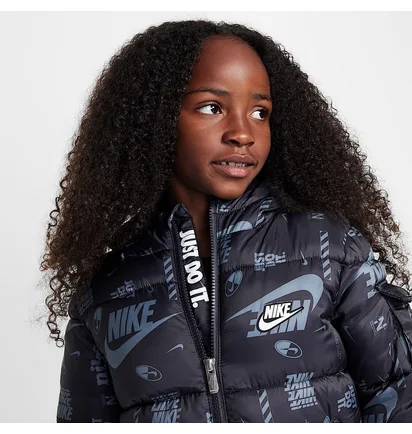 Куртка детская Nike Nkb Dna Logo Puffer Jacket Black 86M123-023