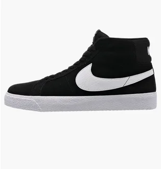 Кроссовки унисекс Nike Sb Zoom Blazer Mid Black White 864349-002