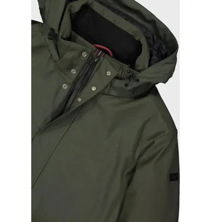 Куртка чоловіча CMP Jacket Snaps Hood Feel Warm Olive 34K0197-F905