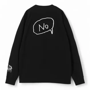 Лонгслив мужской Undercover Long Sleeve T Shirt Black UC2D4894