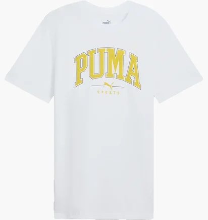 Футболка мужская Puma Squad Big Logo Tee White 684386-02
