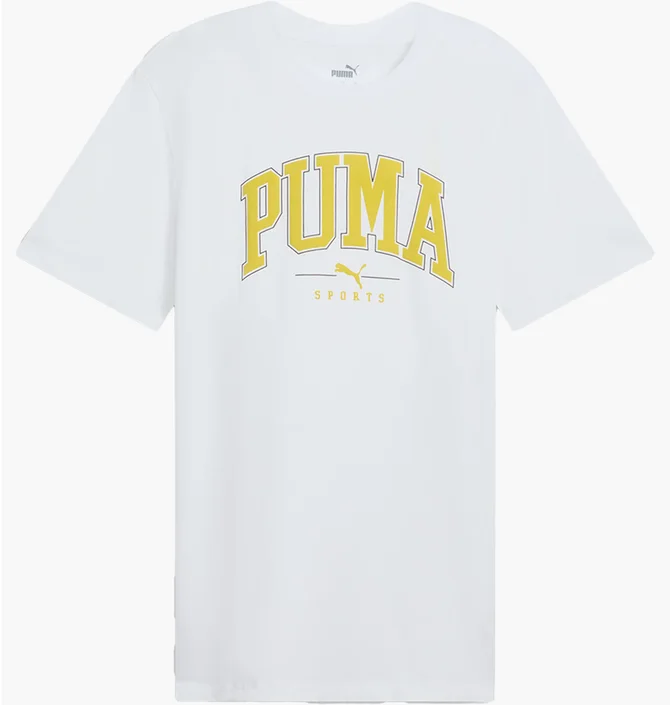 Футболка мужская Puma Squad Big Logo Tee White 684386-02