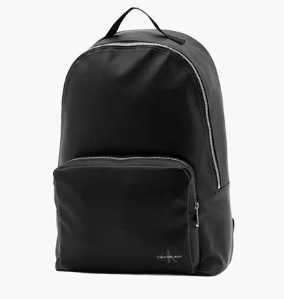 Рюкзак унисекс Calvin Klein Monogram Logo Campus Backpack Black 4G3037G-001