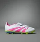 Бутсы унисекс Adidas Predator League L Fg White/Pink ID1320