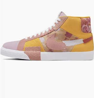 Кроссовки унисекс Nike Sb Zoom Blazer Mid Premium Paisley Pack Multi DM0859-700