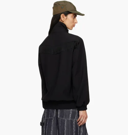 Куртка унисекс Needles Fringe Track Black OT198-D