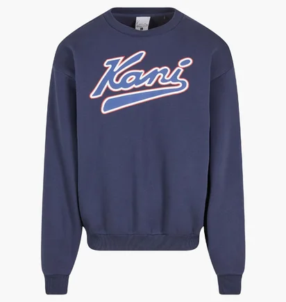 Світшот чоловічий Karl Kani Varsity Print Os Crewneck Blue PD00007519