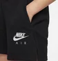 Шорты детские Nike Big Kids (Girls) French Terry Shorts Black Dm8218-010